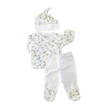 Load image into Gallery viewer, Ajuar X 3 ( chaqueta , pantalon , gorro) STP conejo rosado CONEJO