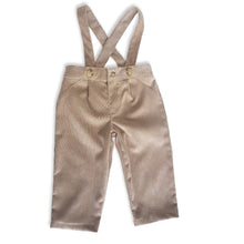 Cargar imagen en el visor de la galería, Pantalón Matías de corduroy beige